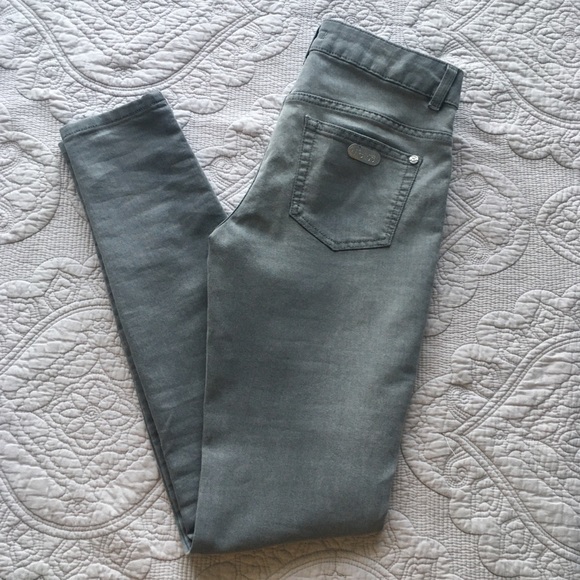 Blugirl Folies Grey Slim Jeans Sz 27 (runs small) - Picture 6 of 16